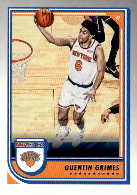 2022-23 NBA Hoops #23 Quentin Grimes