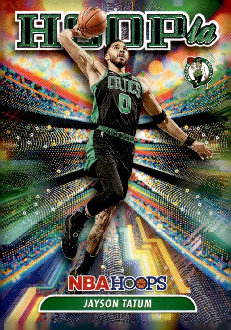2022-23 NBA Hoops #5 Jayson Tatum (front)