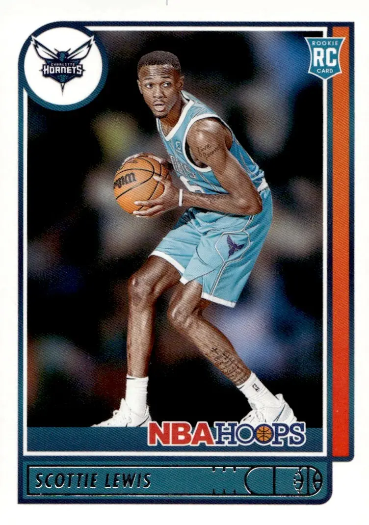 2021-22 NBA Hoops #209 Scottie Lewis (front)