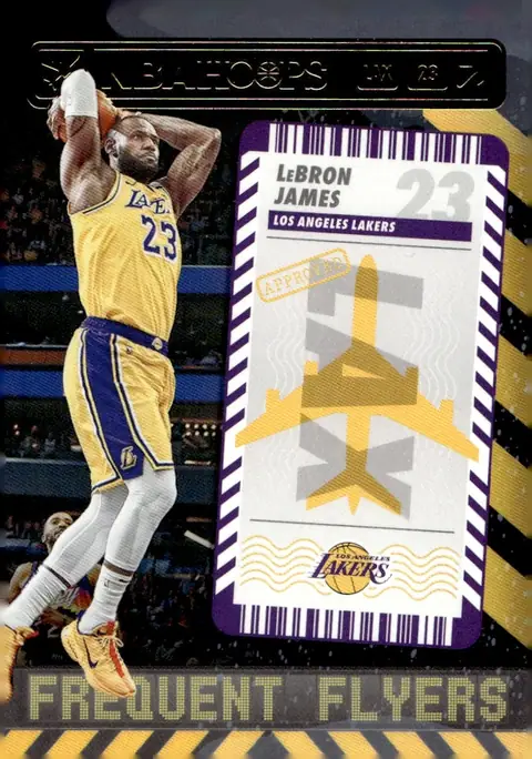 2021-22 NBA Hoops #13 LeBron James