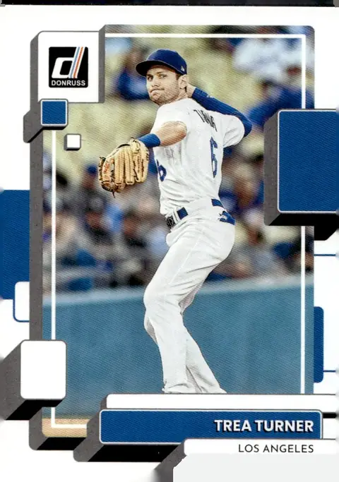 2022 Donruss Baseball #149 Trea Turner