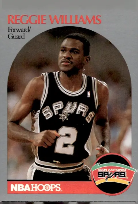 1990-91 NBA Hoops #272 Reggie Williams