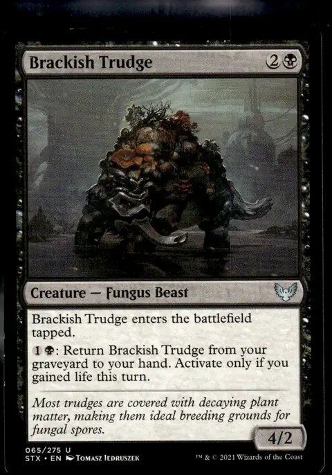 2021 Strixhaven: School of Mages (STX) #065/275 Brackish Trudge