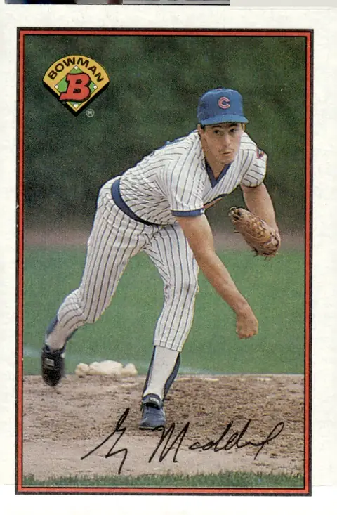 1989 Bowman #284 Greg Maddux