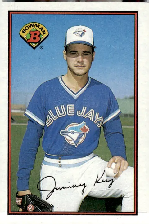 1989 Bowman #243 Jimmy Key