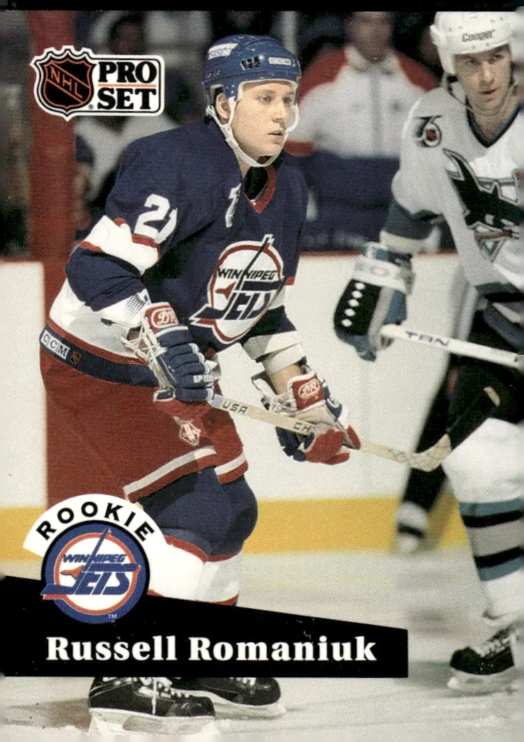 1991-92 Pro Set (Series 2) #565 Russell Romaniuk (front)