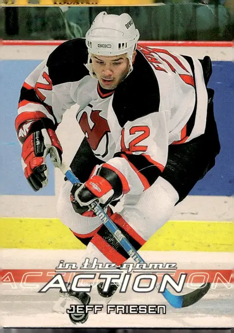2003-04 In The Game Action #315 Jeff Friesen