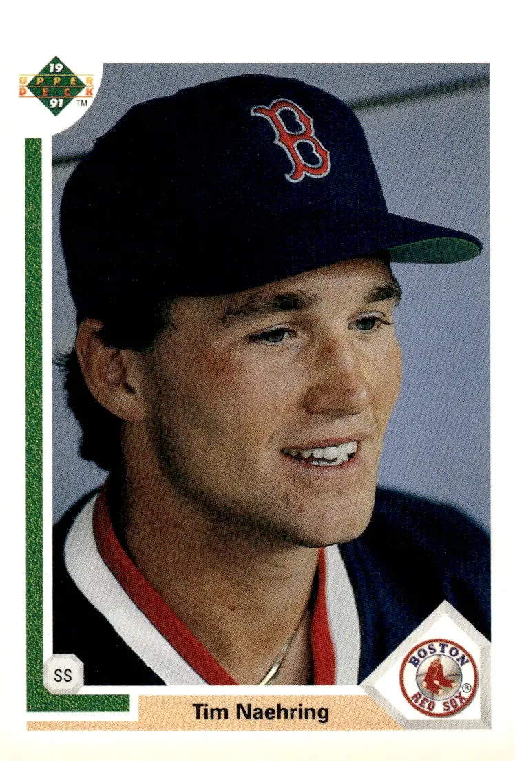 1991 Upper Deck #527 Tim Naehring (front)