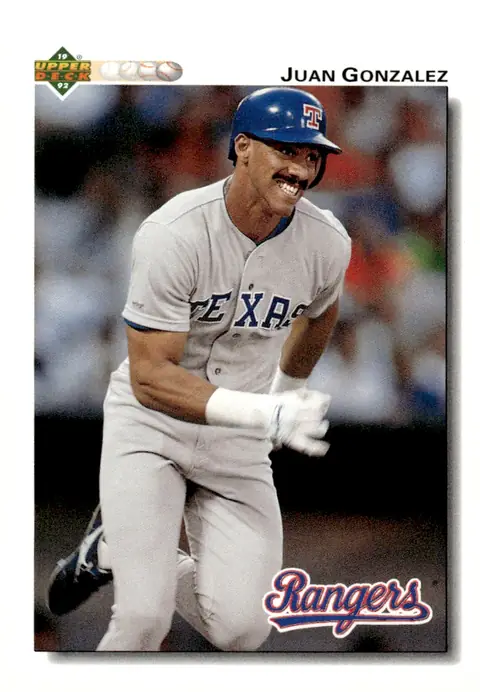 1992 Upper Deck #243 Juan Gonzalez
