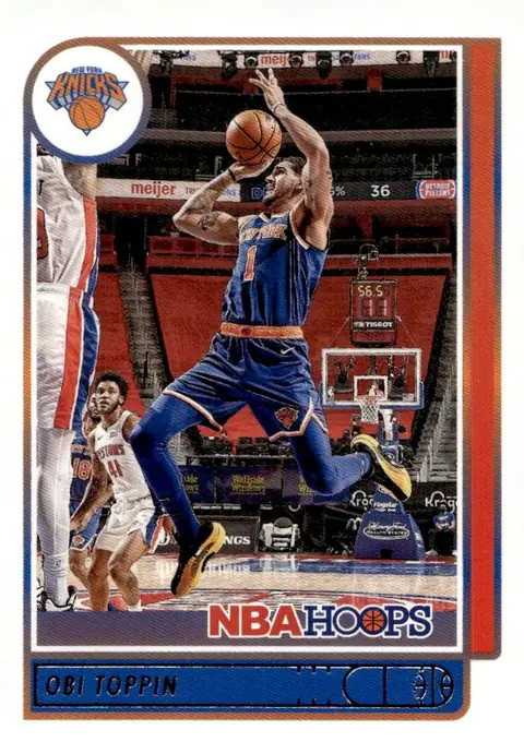 2021-22 NBA Hoops #177 Obi Toppin