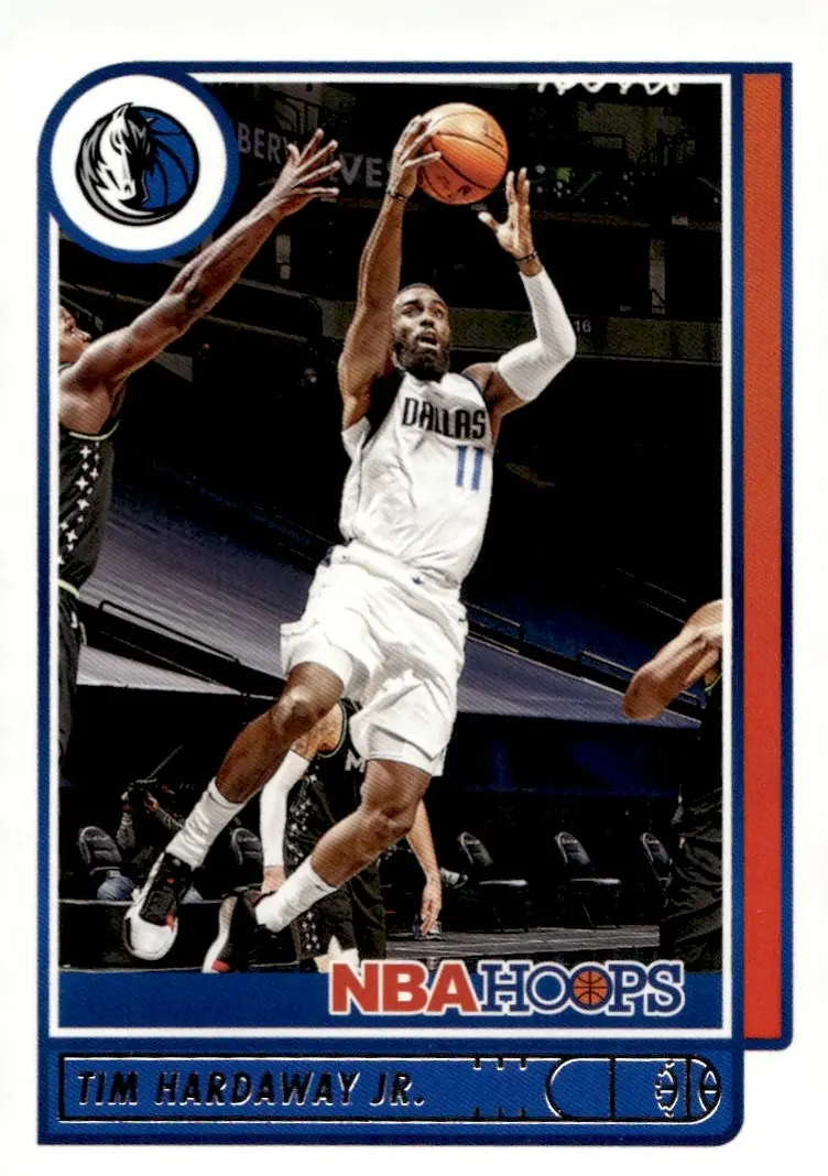 2021-22 NBA Hoops #102 Tim Hardaway Jr. (front)