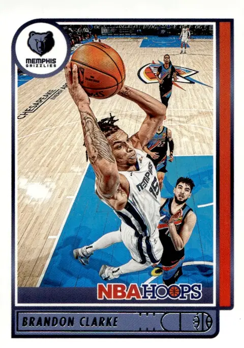 2021-22 NBA Hoops #182 Brandon Clarke