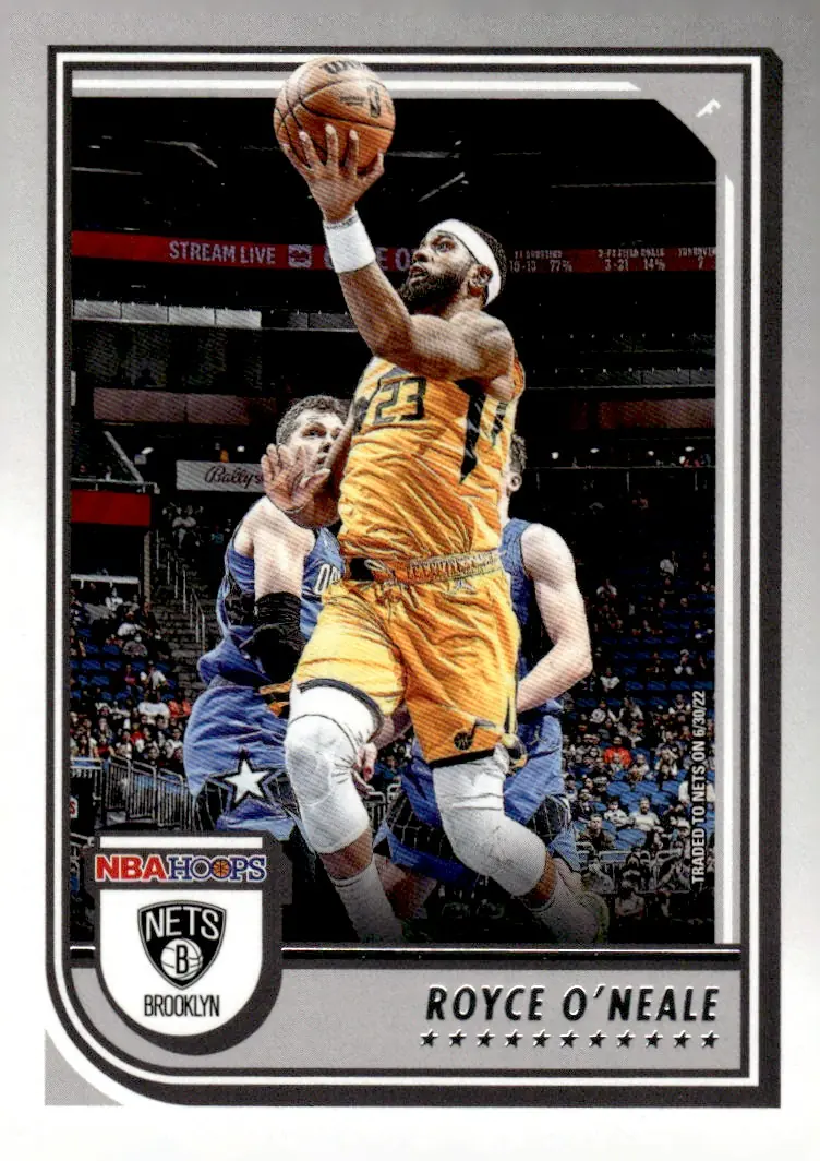 2022-23 NBA Hoops #221 Royce O'Neale (front)