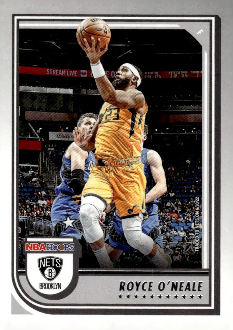 2022-23 NBA Hoops #221 Royce O'Neale (front)
