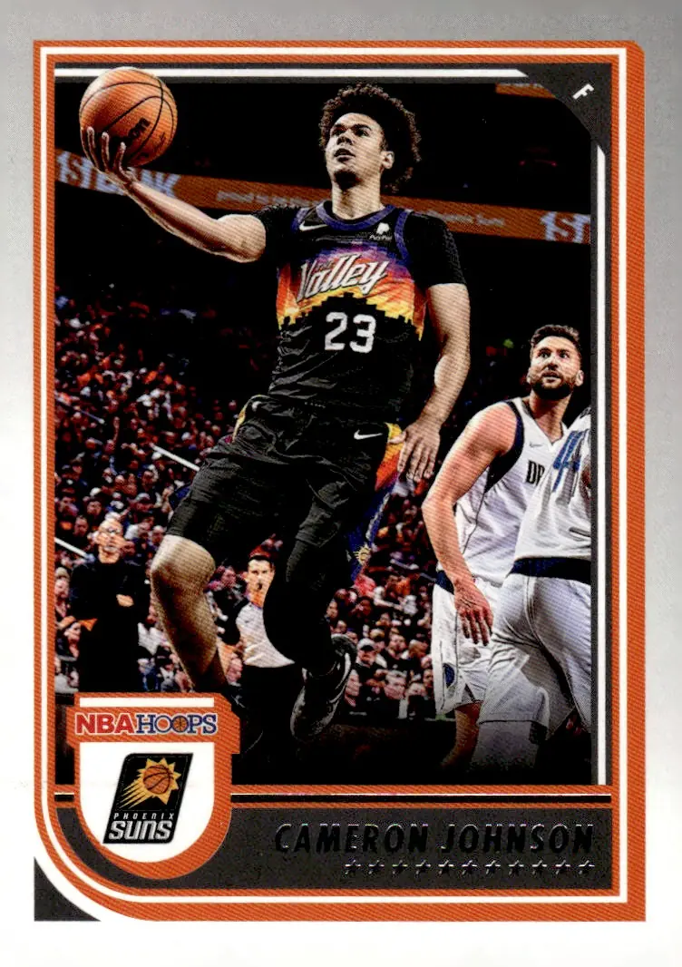2022-23 NBA Hoops #167 Cameron Johnson (front)