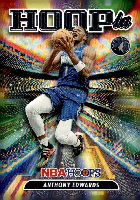 2022-23 NBA Hoops #10 Anthony Edwards