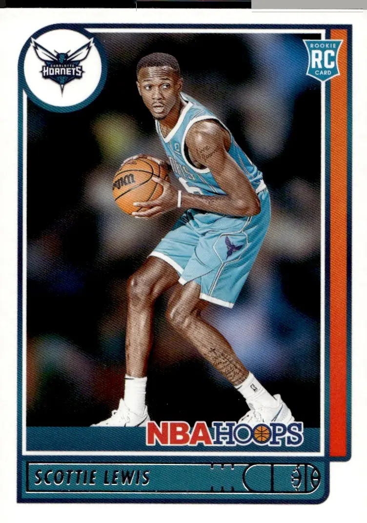 2021-22 NBA Hoops #209 Scottie Lewis (front)
