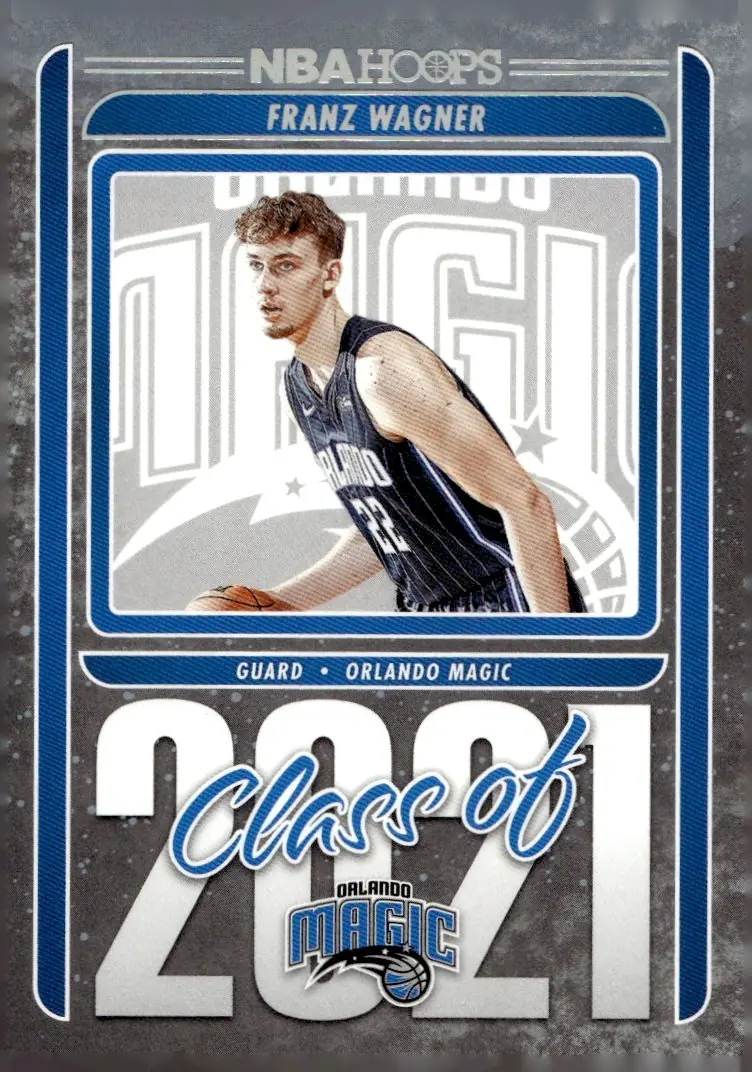 2021-22 NBA Hoops #17 Franz Wagner (front)