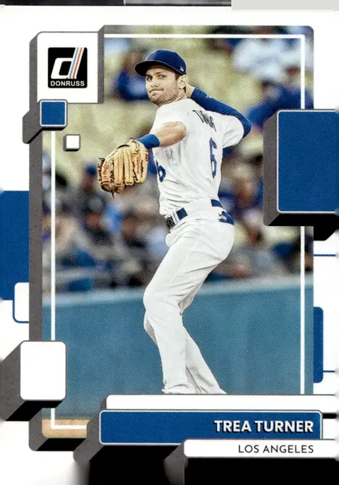 2022 Donruss Baseball #149 Trea Turner