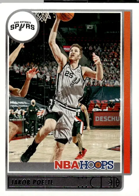 2021-22 NBA Hoops #44 Jakob Poeltl