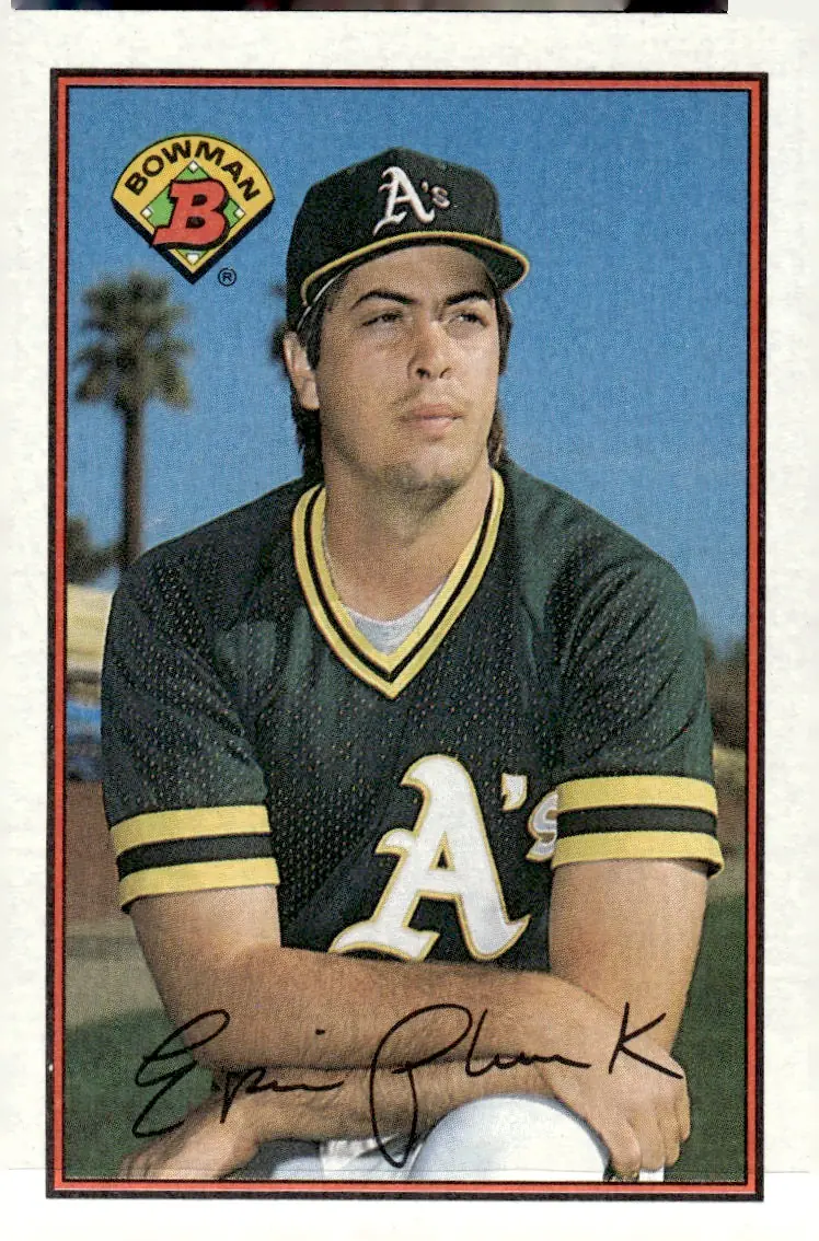 1989 Bowman #191 Eric Plunk (front)