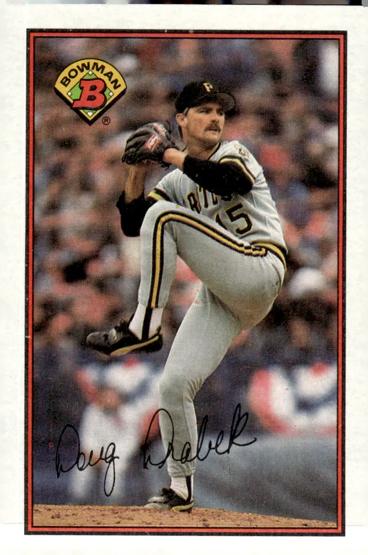 1989 Bowman #416 Doug Drabek (front)