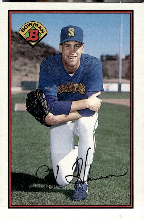 1989 Bowman #206 Erik Hanson