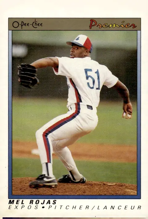 1991 O-Pee-Chee Premier #101 Mel Rojas