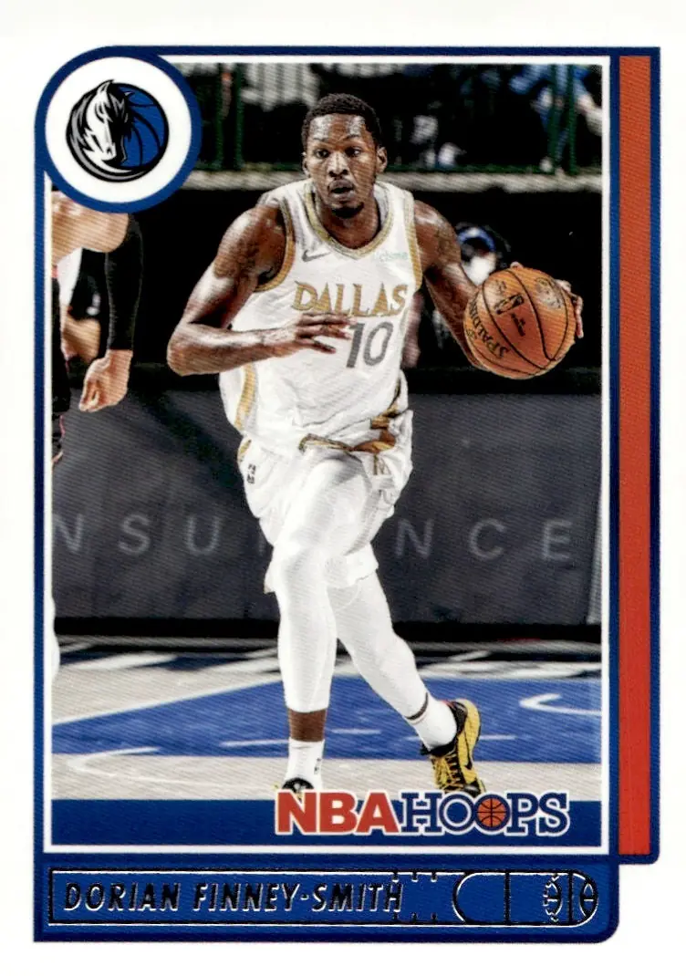 2021-22 NBA Hoops #72 Dorian Finney-Smith (front)