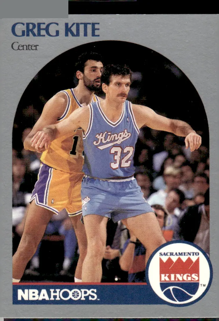 1990-91 NBA Hoops #258 Greg Kite (front)