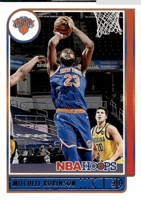 2021-22 NBA Hoops #157 Mitchell Robinson