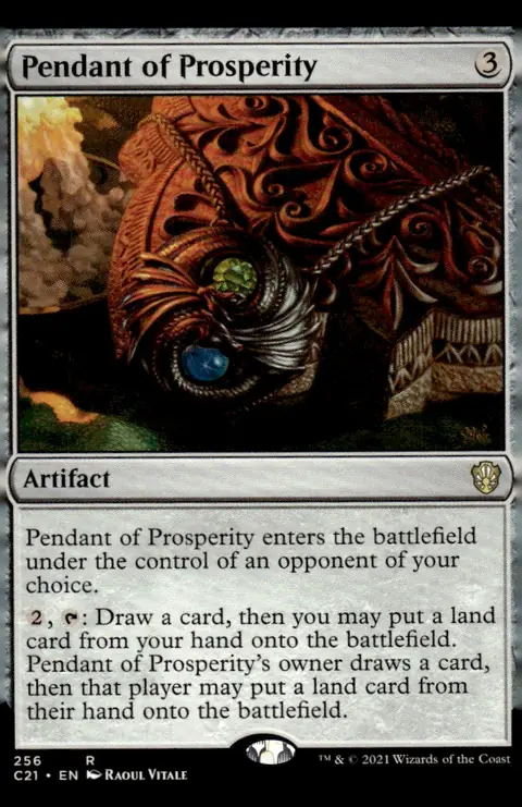 2021 Commander 2021 (C21) #256 Pendant of Prosperity