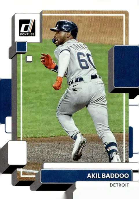 2022 Donruss Baseball #161 Akil Baddoo