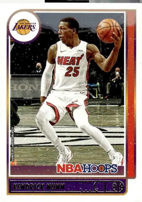 2021-22 NBA Hoops #60 Kendrick Nunn
