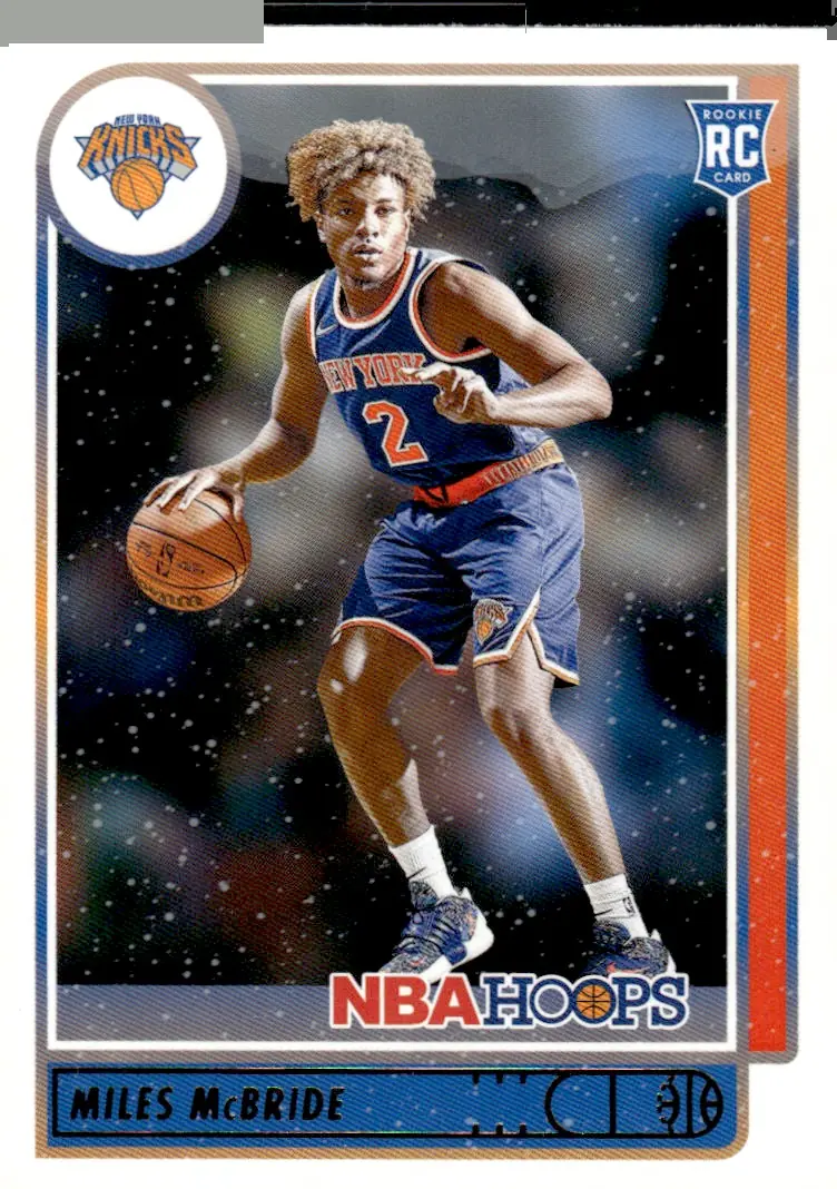 2021-22 NBA Hoops #232 Miles McBride (front)