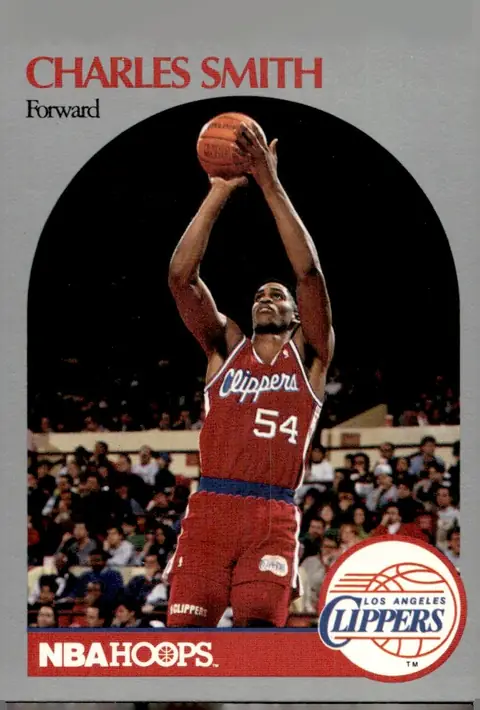 1990-91 NBA Hoops #151 Charles Smith