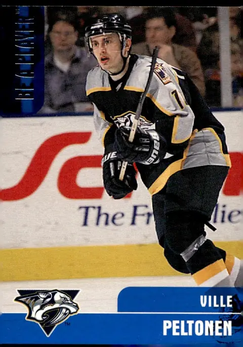 1999-00 Be A Player Memorabilia #275 Ville Peltonen