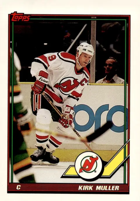 1991-92 Topps #22 Kirk Muller