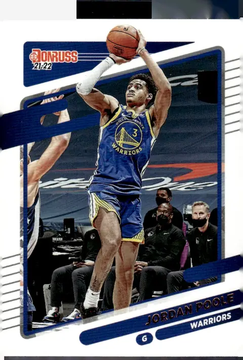 2021-22 Donruss #13 Jordan Poole