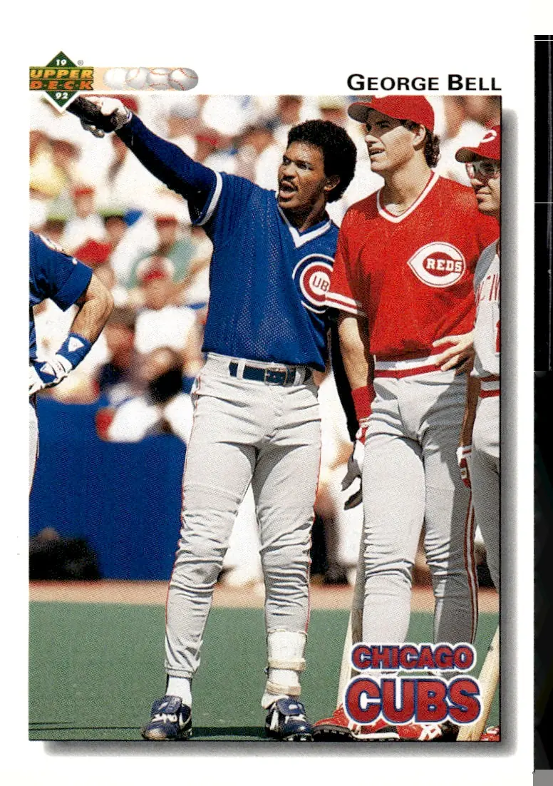 1992 Upper Deck #236 George Bell (front)