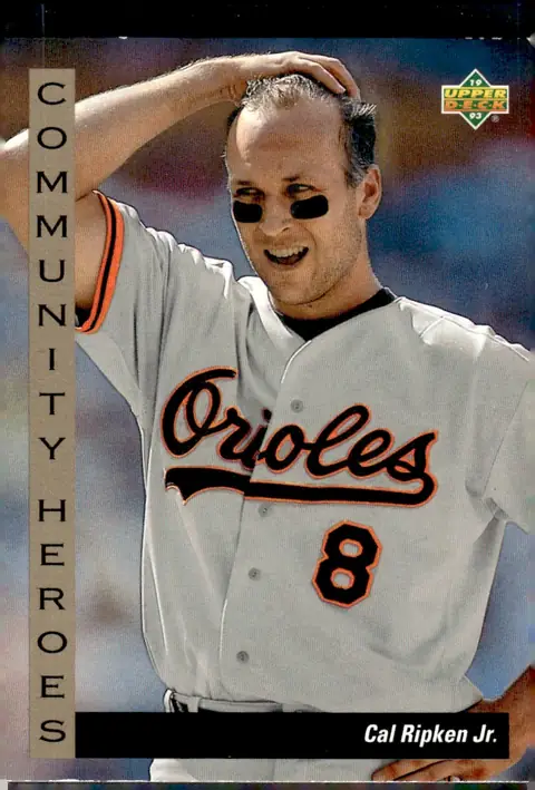 1993 Upper Deck #36 Cal Ripken Jr.