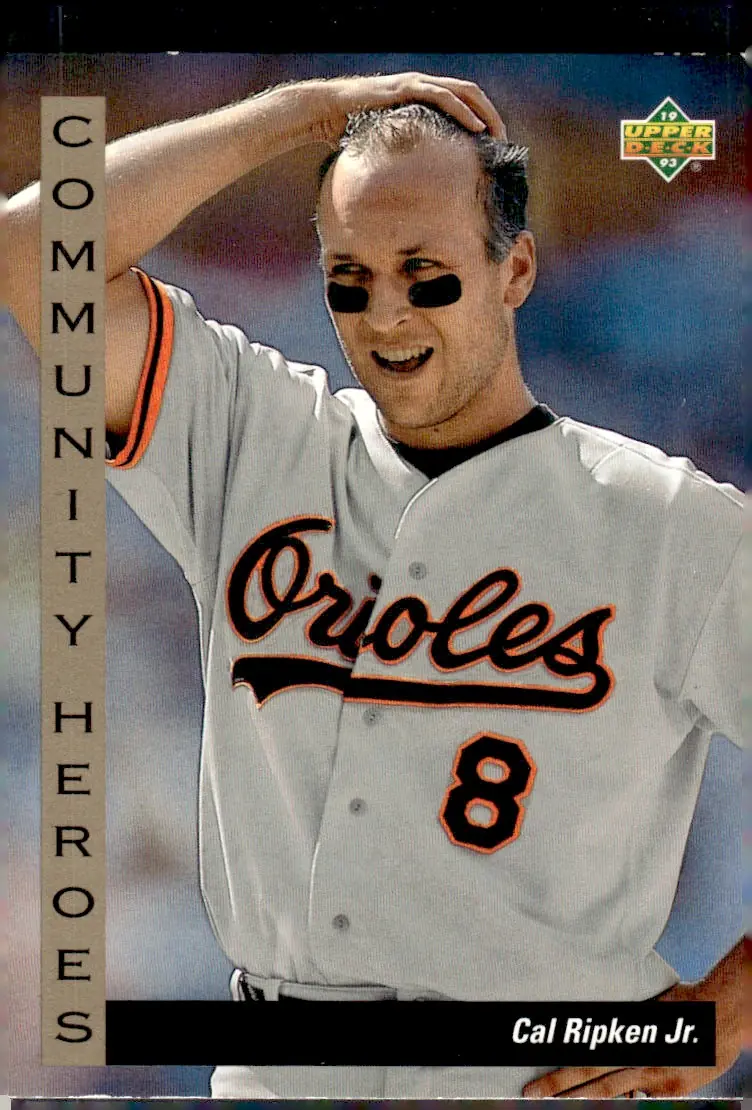 1993 Upper Deck #36 Cal Ripken Jr. (front)