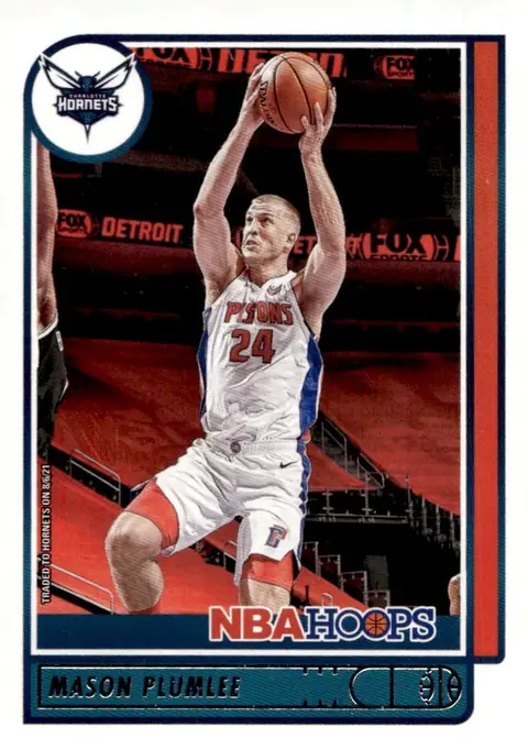 2021-22 NBA Hoops #165 Mason Plumlee