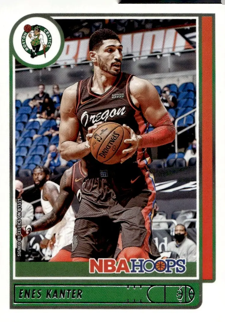 2021-22 NBA Hoops #111 Enes Kanter (front)