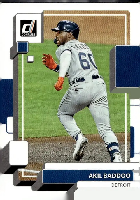 2022 Donruss Baseball #161 Akil Baddoo