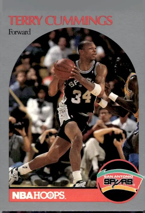 1990-91 NBA Hoops #266 Terry Cummings