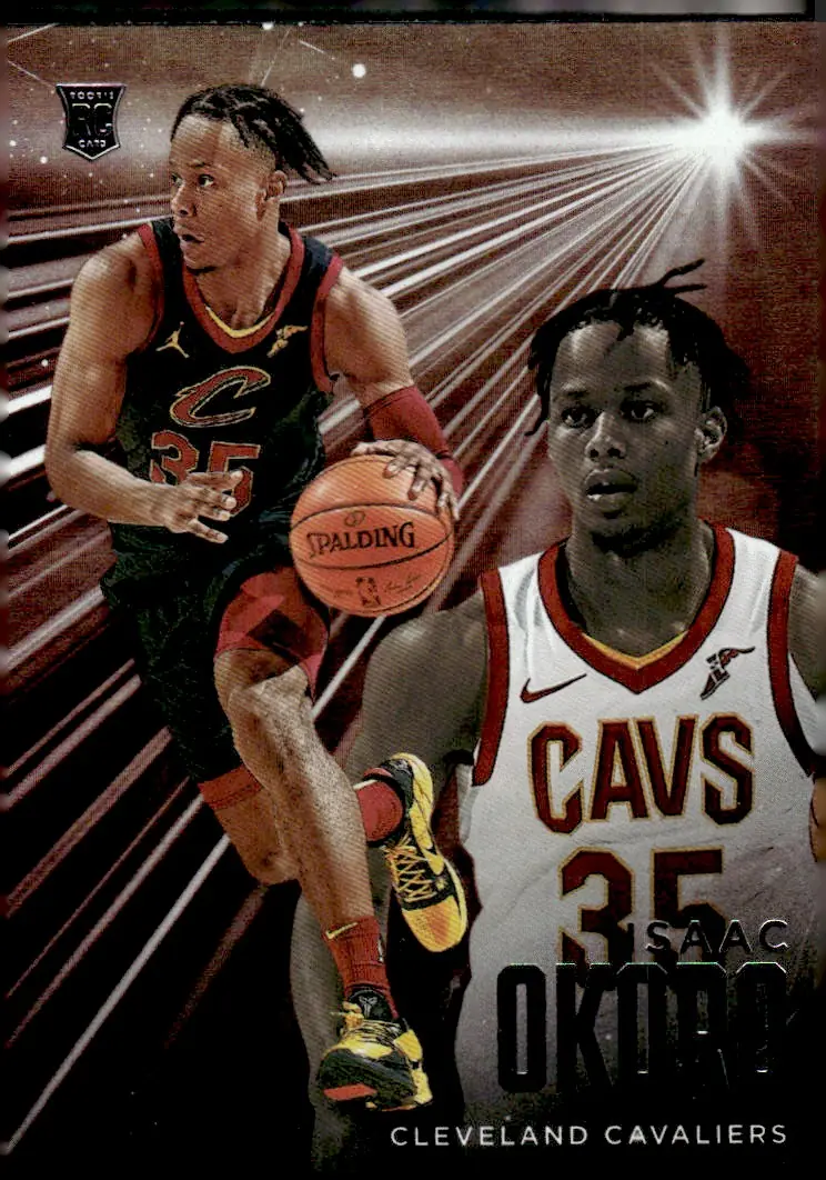 2020-21 Chronicles #212 Isaac Okoro (front)