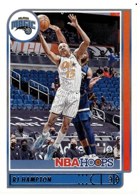 2021-22 NBA Hoops #22 RJ Hampton