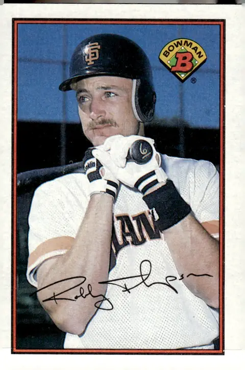 1989 Bowman #473 Robby Thompson