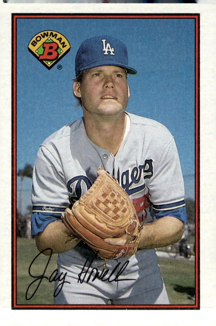 1989 Bowman #335 Jay Howell (front)